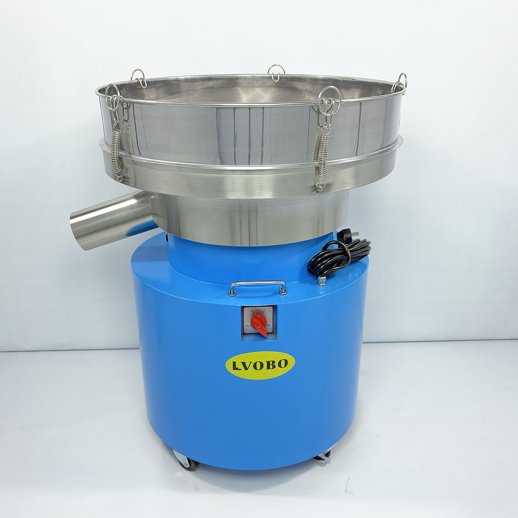 Circular vibrating powder machine