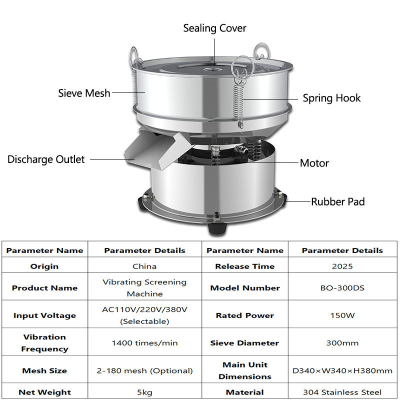 electric Sieve Machine