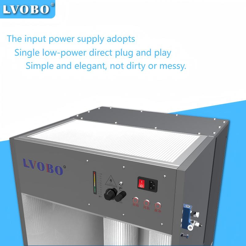 Advanced powder collection cabinet design