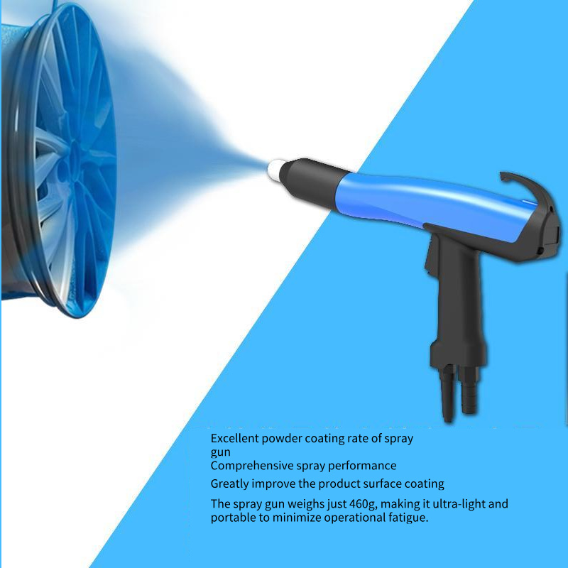 Powder electrostatic spray gun