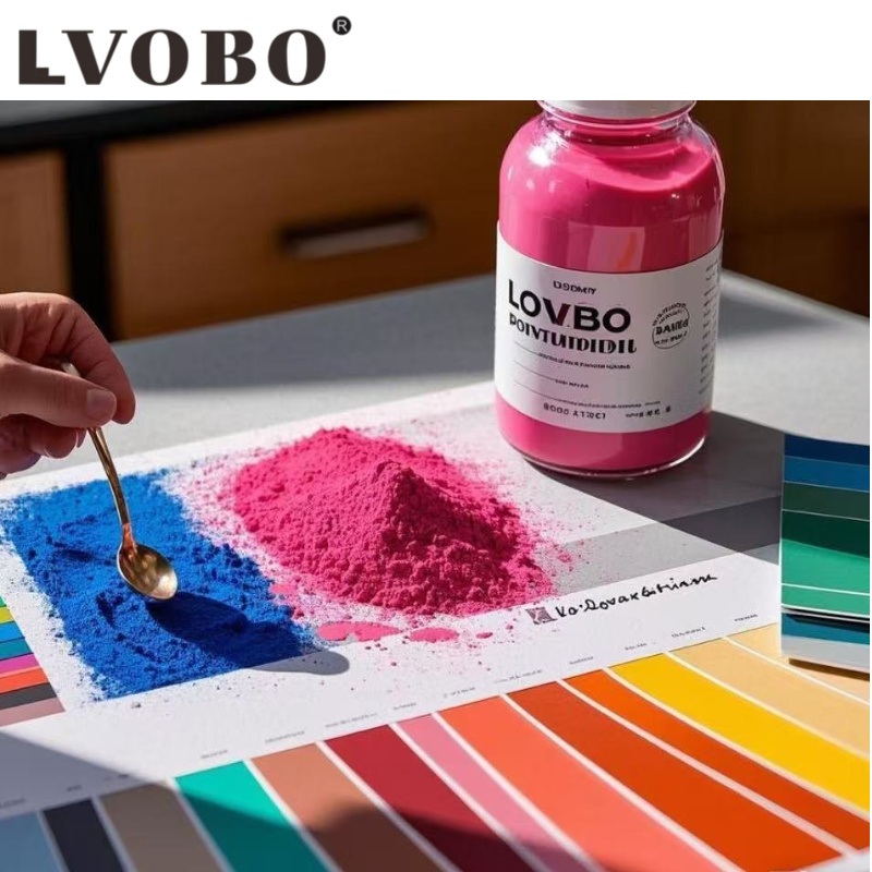 Special powder coating for electrostatic spraying