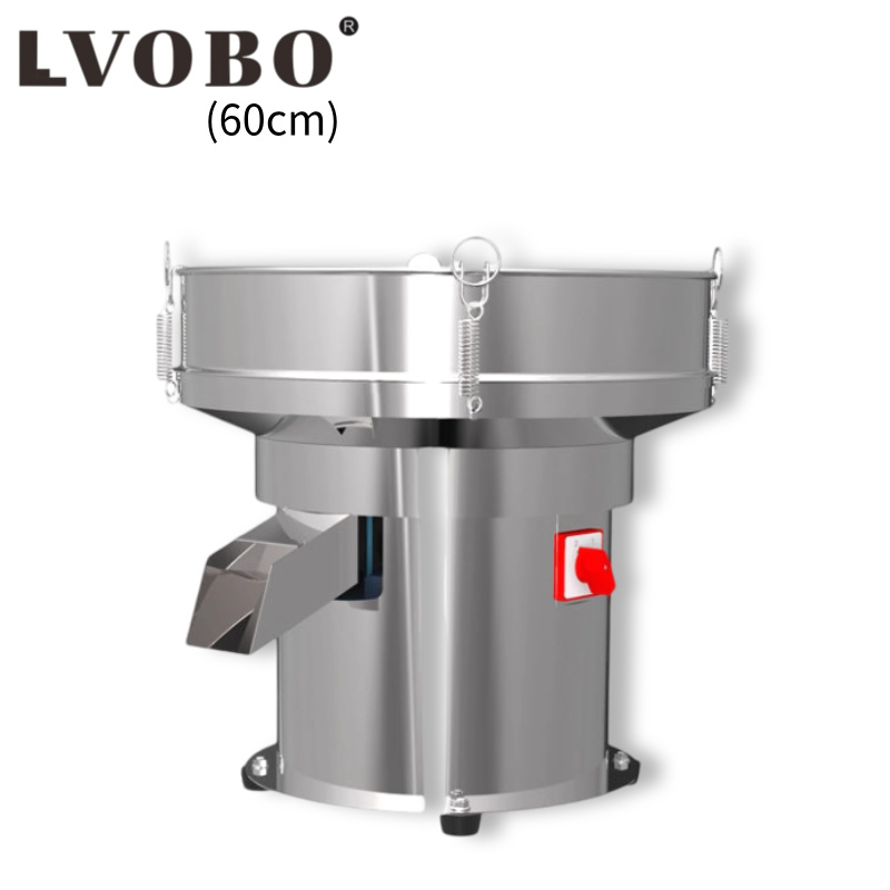 Low-noise stable flour sifting machine