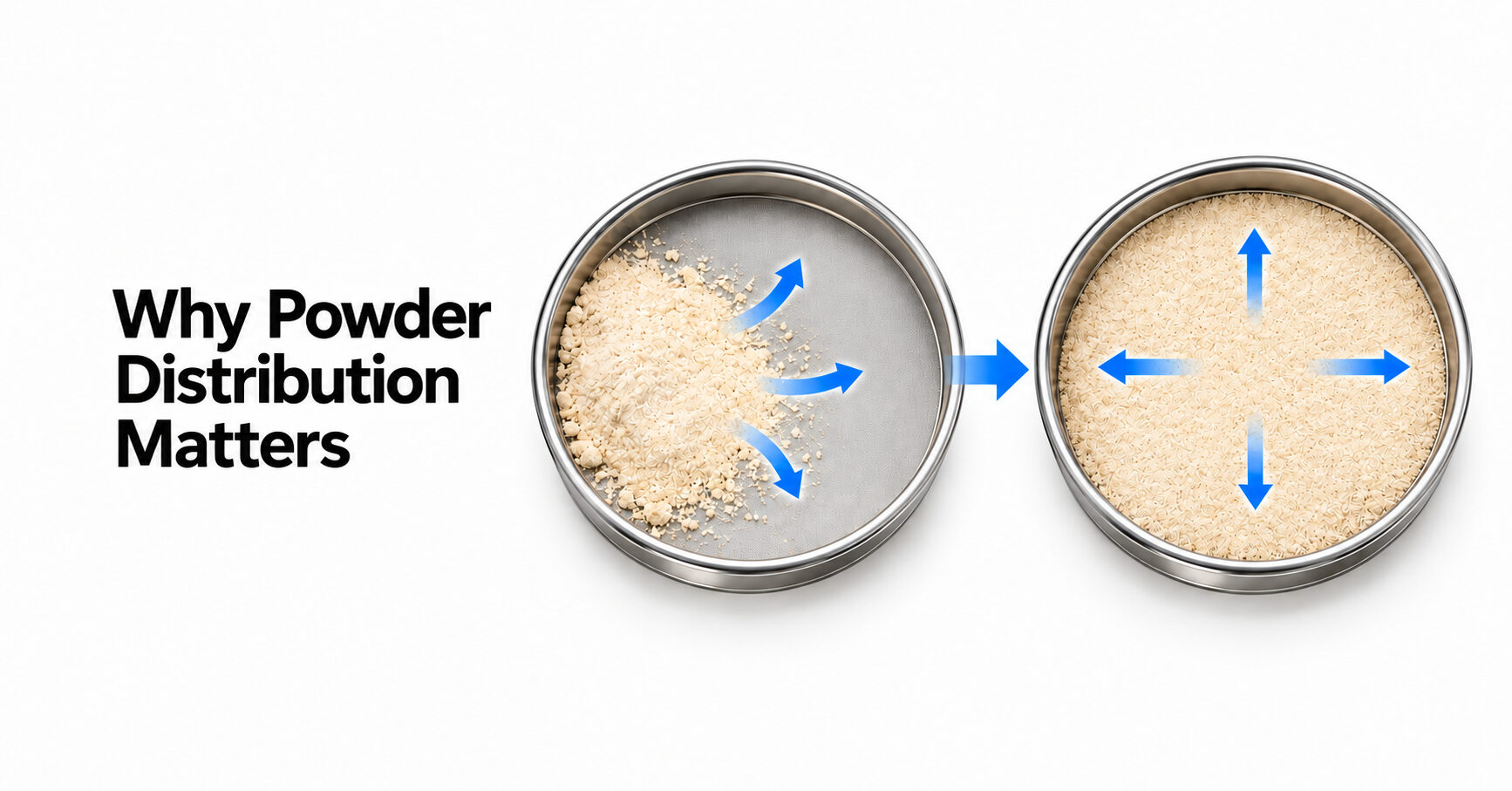 Why Powder Distribution Matters in Laboratory Sieving